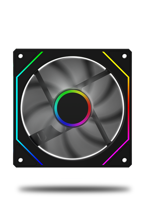 Cetus 120mm fan 6p-12sli17b-argb