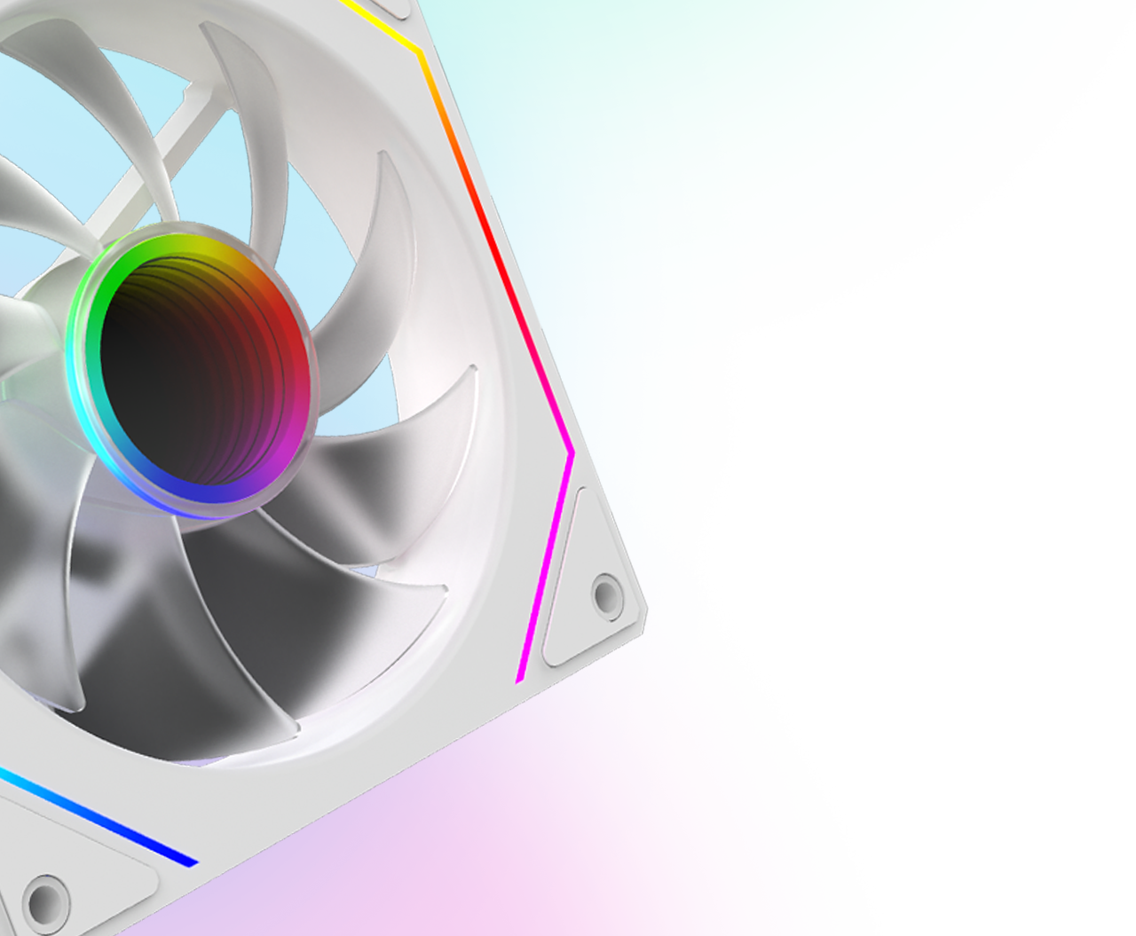Cetus 120mm fan 6p-12sli17w-argb