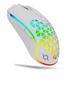 AQIRYS Souris Gamer Polaris Wired - Filaire RGB - 19000 PPP - Noir